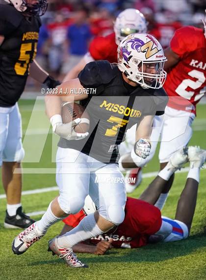 Thumbnail 1 in Kansas vs Missouri All Star Game photogallery.