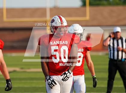 Thumbnail 2 in Kansas vs Missouri All Star Game photogallery.