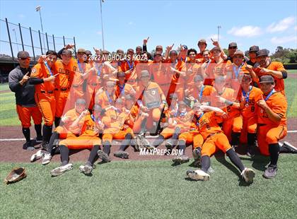 Thumbnail 3 in Huntington Beach vs. JSerra Catholic (CIF SoCal Regional D1 Final) photogallery.