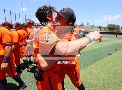 Thumbnail 2 in Huntington Beach vs. JSerra Catholic (CIF SoCal Regional D1 Final) photogallery.