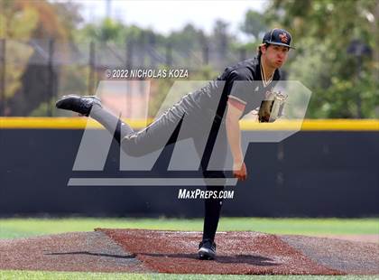 Thumbnail 2 in Huntington Beach vs. JSerra Catholic (CIF SoCal Regional D1 Final) photogallery.