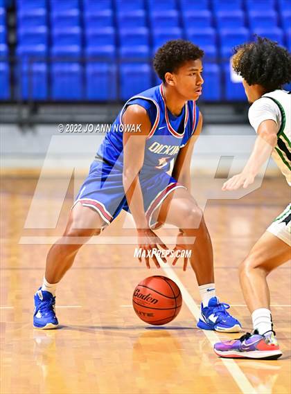 Thumbnail 1 in Waxahachie vs. Dickinson (Houston Methodist Cy-Hoops Invitational) photogallery.