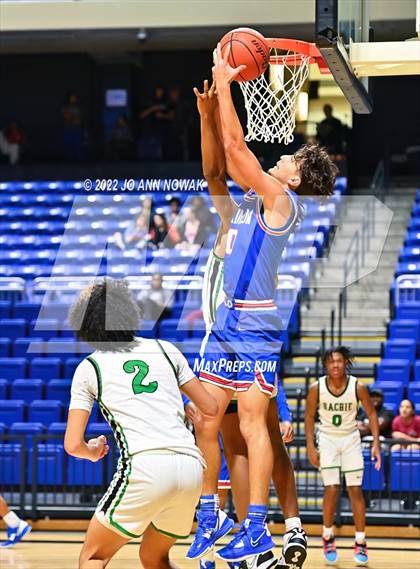 Thumbnail 1 in Waxahachie vs. Dickinson (Houston Methodist Cy-Hoops Invitational) photogallery.