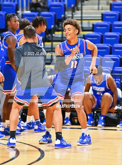 Thumbnail 3 in Waxahachie vs. Dickinson (Houston Methodist Cy-Hoops Invitational) photogallery.
