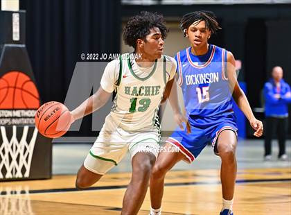 Thumbnail 1 in Waxahachie vs. Dickinson (Houston Methodist Cy-Hoops Invitational) photogallery.