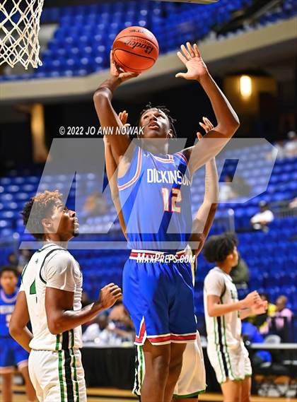 Thumbnail 1 in Waxahachie vs. Dickinson (Houston Methodist Cy-Hoops Invitational) photogallery.