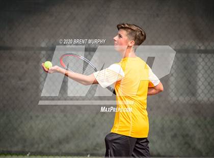 Thumbnail 2 in CHSAA Tennis 4A Region 4 Tournament Day 1 (Greeley, CO) photogallery.