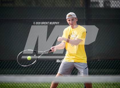 Thumbnail 1 in CHSAA Tennis 4A Region 4 Tournament Day 1 (Greeley, CO) photogallery.