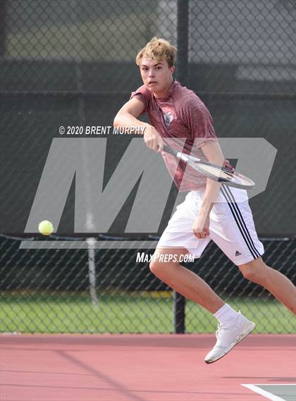 Thumbnail 3 in CHSAA Tennis 4A Region 4 Tournament Day 1 (Greeley, CO) photogallery.