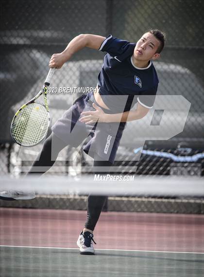 Thumbnail 3 in CHSAA Tennis 4A Region 4 Tournament Day 1 (Greeley, CO) photogallery.