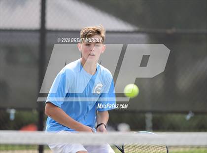 Thumbnail 1 in CHSAA Tennis 4A Region 4 Tournament Day 1 (Greeley, CO) photogallery.