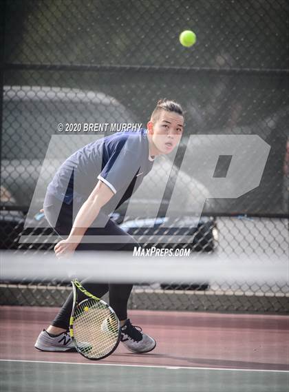 Thumbnail 2 in CHSAA Tennis 4A Region 4 Tournament Day 1 (Greeley, CO) photogallery.
