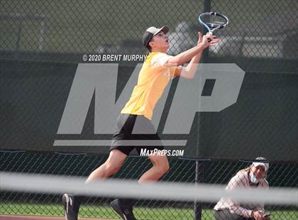 Thumbnail 3 in CHSAA Tennis 4A Region 4 Tournament Day 1 (Greeley, CO) photogallery.