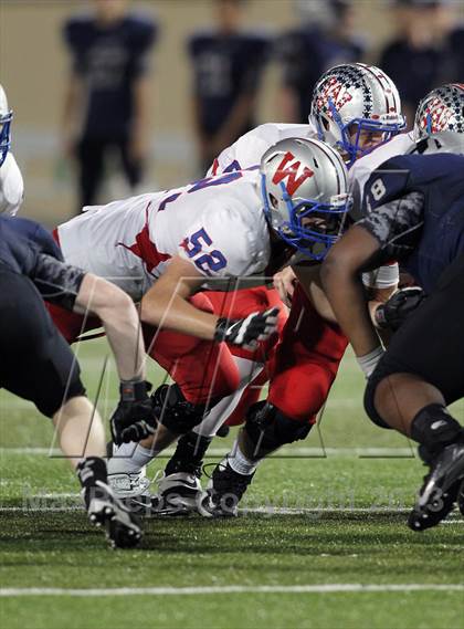 Thumbnail 3 in Hendrickson vs. Westlake (UIL 5A Bi-District Playoff) photogallery.