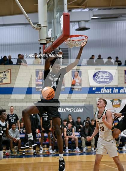 Thumbnail 2 in North Tampa Christian Academy vs St Xavier (Sun Bash Tampa) photogallery.
