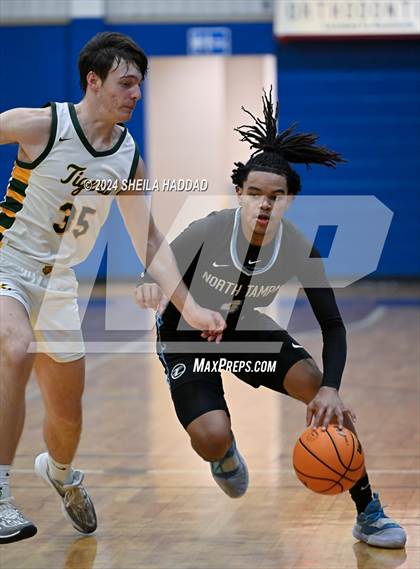 Thumbnail 3 in North Tampa Christian Academy vs St Xavier (Sun Bash Tampa) photogallery.