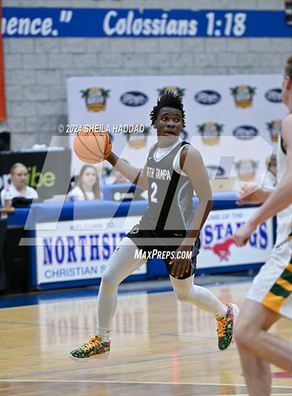 Thumbnail 2 in North Tampa Christian Academy vs St Xavier (Sun Bash Tampa) photogallery.