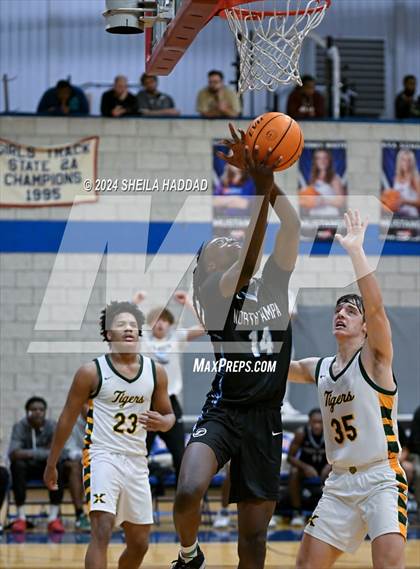 Thumbnail 3 in North Tampa Christian Academy vs St Xavier (Sun Bash Tampa) photogallery.