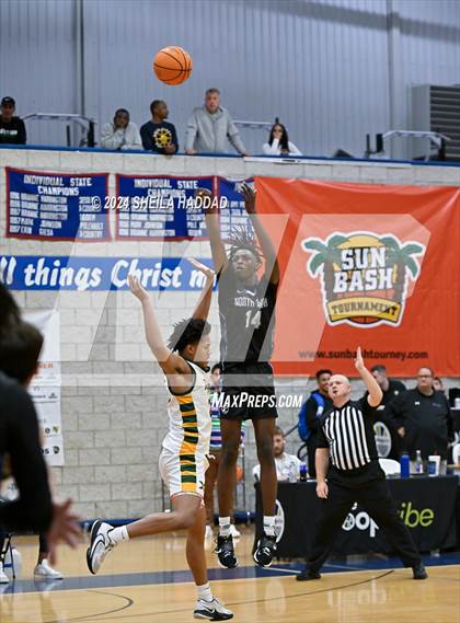 Thumbnail 1 in North Tampa Christian Academy vs St Xavier (Sun Bash Tampa) photogallery.