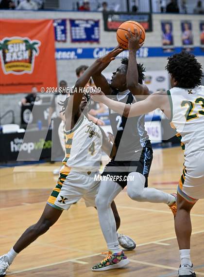 Thumbnail 2 in North Tampa Christian Academy vs St Xavier (Sun Bash Tampa) photogallery.