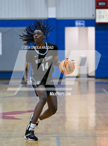 Thumbnail 3 in North Tampa Christian Academy vs St Xavier (Sun Bash Tampa) photogallery.