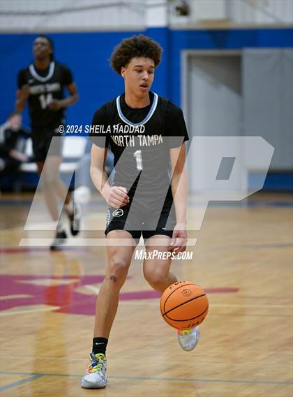 Thumbnail 2 in North Tampa Christian Academy vs St Xavier (Sun Bash Tampa) photogallery.