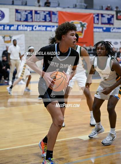 Thumbnail 3 in North Tampa Christian Academy vs St Xavier (Sun Bash Tampa) photogallery.