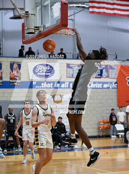 Thumbnail 2 in North Tampa Christian Academy vs St Xavier (Sun Bash Tampa) photogallery.