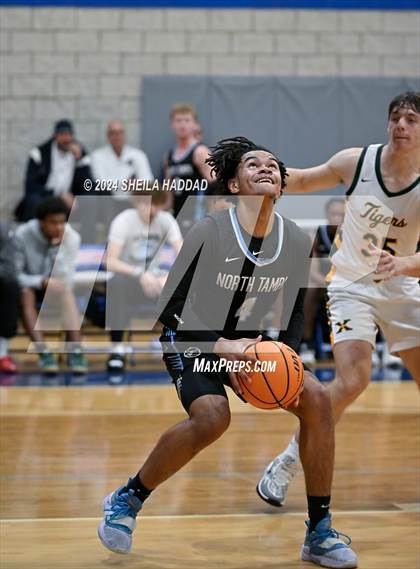 Thumbnail 3 in North Tampa Christian Academy vs St Xavier (Sun Bash Tampa) photogallery.