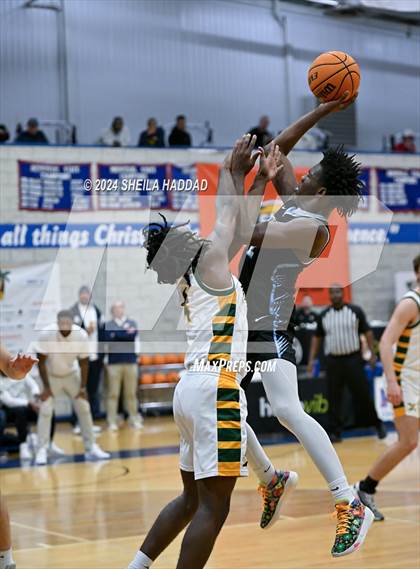 Thumbnail 1 in North Tampa Christian Academy vs St Xavier (Sun Bash Tampa) photogallery.