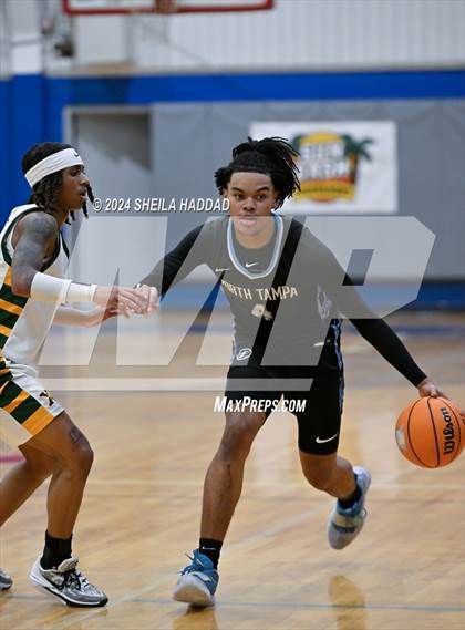 Thumbnail 2 in North Tampa Christian Academy vs St Xavier (Sun Bash Tampa) photogallery.
