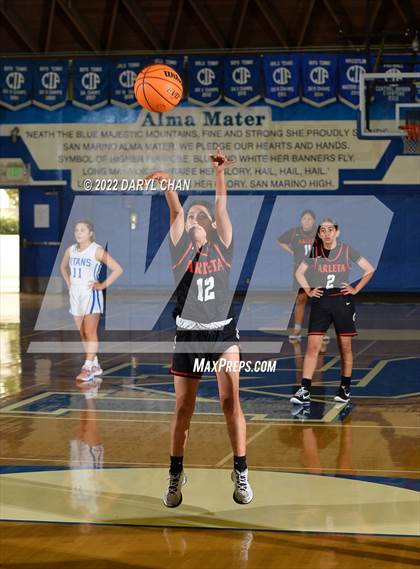Thumbnail 1 in Arleta vs. San Marino (San Marino Tournament) photogallery.