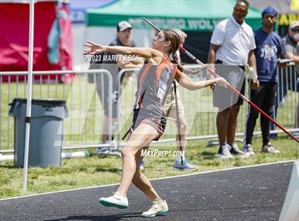 Thumbnail 2 in Class 1 Javelin (MSHSAA State Championship) photogallery.