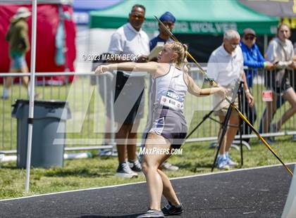Thumbnail 2 in Class 1 Javelin (MSHSAA State Championship) photogallery.