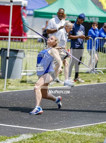 Thumbnail 1 in Class 1 Javelin (MSHSAA State Championship) photogallery.