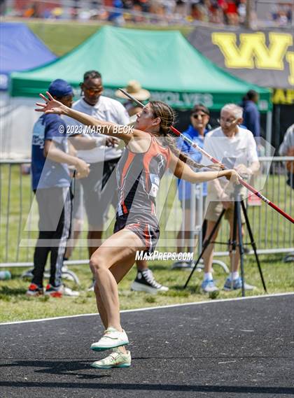 Thumbnail 2 in Class 1 Javelin (MSHSAA State Championship) photogallery.