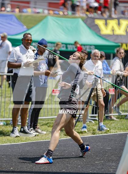 Thumbnail 2 in Class 1 Javelin (MSHSAA State Championship) photogallery.