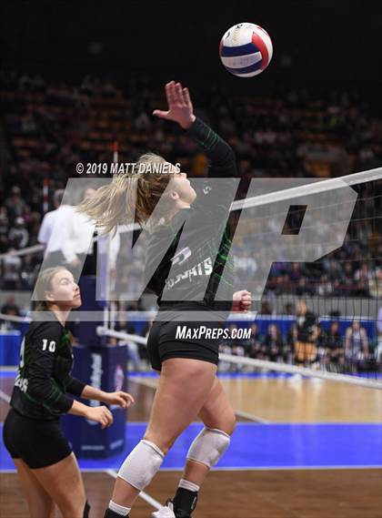 Thumbnail 2 in Fleming vs. Briggsdale (CHSAA 1A Championship) photogallery.