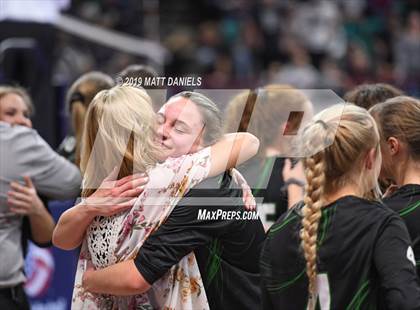 Thumbnail 2 in Fleming vs. Briggsdale (CHSAA 1A Championship) photogallery.