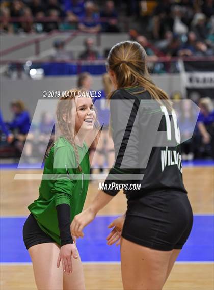 Thumbnail 3 in Fleming vs. Briggsdale (CHSAA 1A Championship) photogallery.
