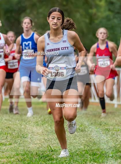 Thumbnail 3 in UIL 2A Girls Cross Country Finals photogallery.