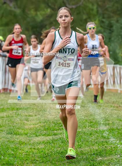 Thumbnail 3 in UIL 2A Girls Cross Country Finals photogallery.
