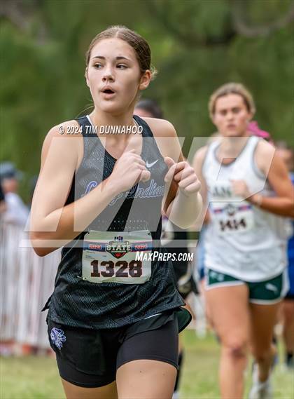 Thumbnail 1 in UIL 2A Girls Cross Country Finals photogallery.