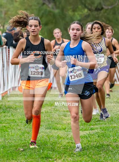 Thumbnail 1 in UIL 2A Girls Cross Country Finals photogallery.