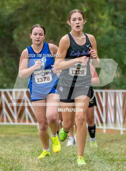 Thumbnail 2 in UIL 2A Girls Cross Country Finals photogallery.