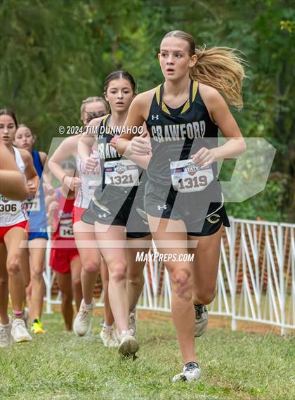 Thumbnail 1 in UIL 2A Girls Cross Country Finals photogallery.
