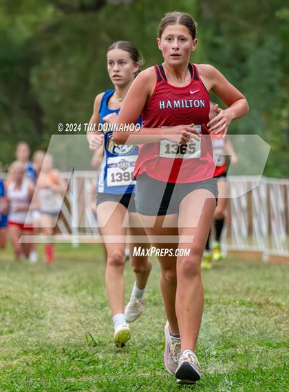 Thumbnail 2 in UIL 2A Girls Cross Country Finals photogallery.
