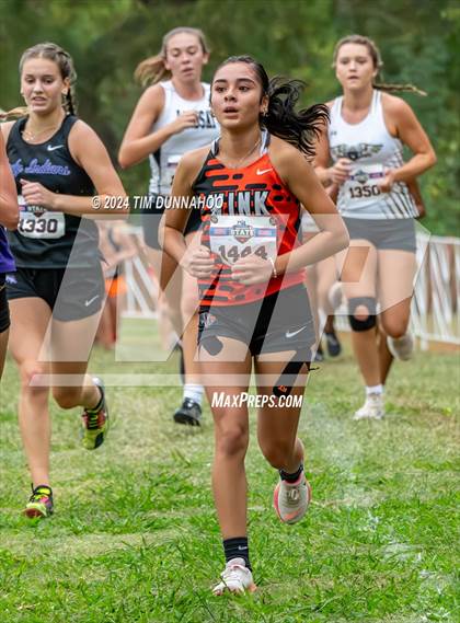 Thumbnail 3 in UIL 2A Girls Cross Country Finals photogallery.