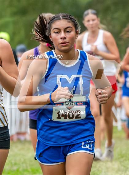 Thumbnail 2 in UIL 2A Girls Cross Country Finals photogallery.