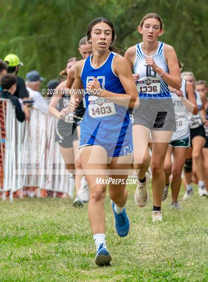 Thumbnail 3 in UIL 2A Girls Cross Country Finals photogallery.